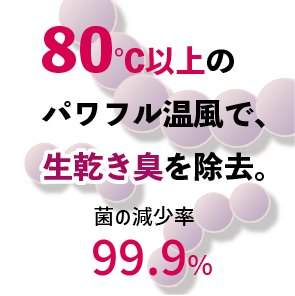 2.生乾き臭